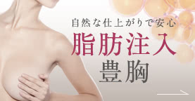 自然な仕上がりで安心 脂肪注入豊胸