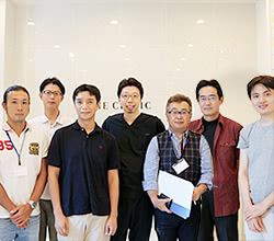 2017年8月24日 ベイザー&CRF豊胸セミナー@THE CLINIC 名古屋院 (参加ドクター:岡本整形外科 岡本 健太郎 先生 小牧市民病院 堀 直博 先生 品川美容外科 渋谷院 和田 哲行 先生 昭和大学藤が丘病院形成外科 根本 仁 先生 千葉県救急医療センター 村田 八千穂 先生 ばん皮膚科形成クリニック 伴 雅雄 先生 藤井クリニック 藤井 俊一郎 先生)